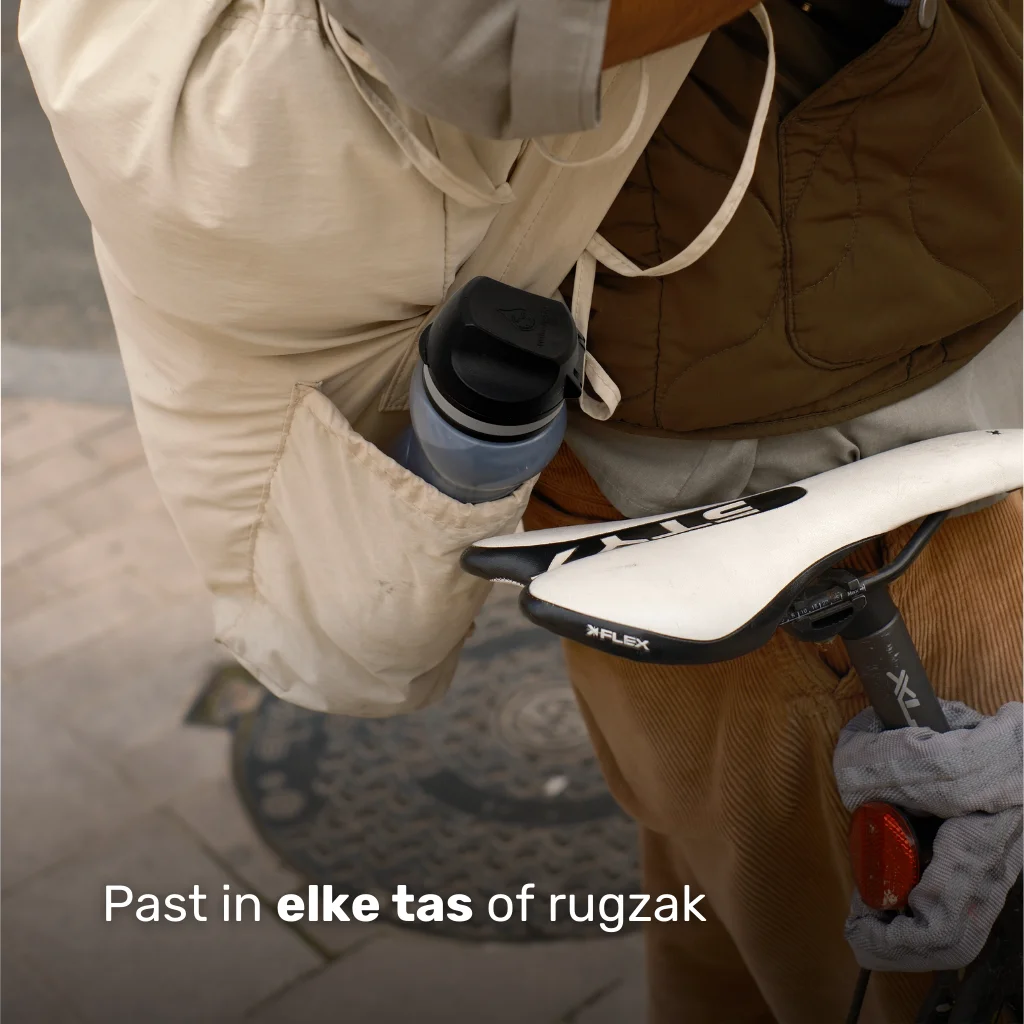 Waterfilter noodpakket – Water-to-Go Eco-Active 55cl fles in een rugzak, compact en makkelijk mee te nemen