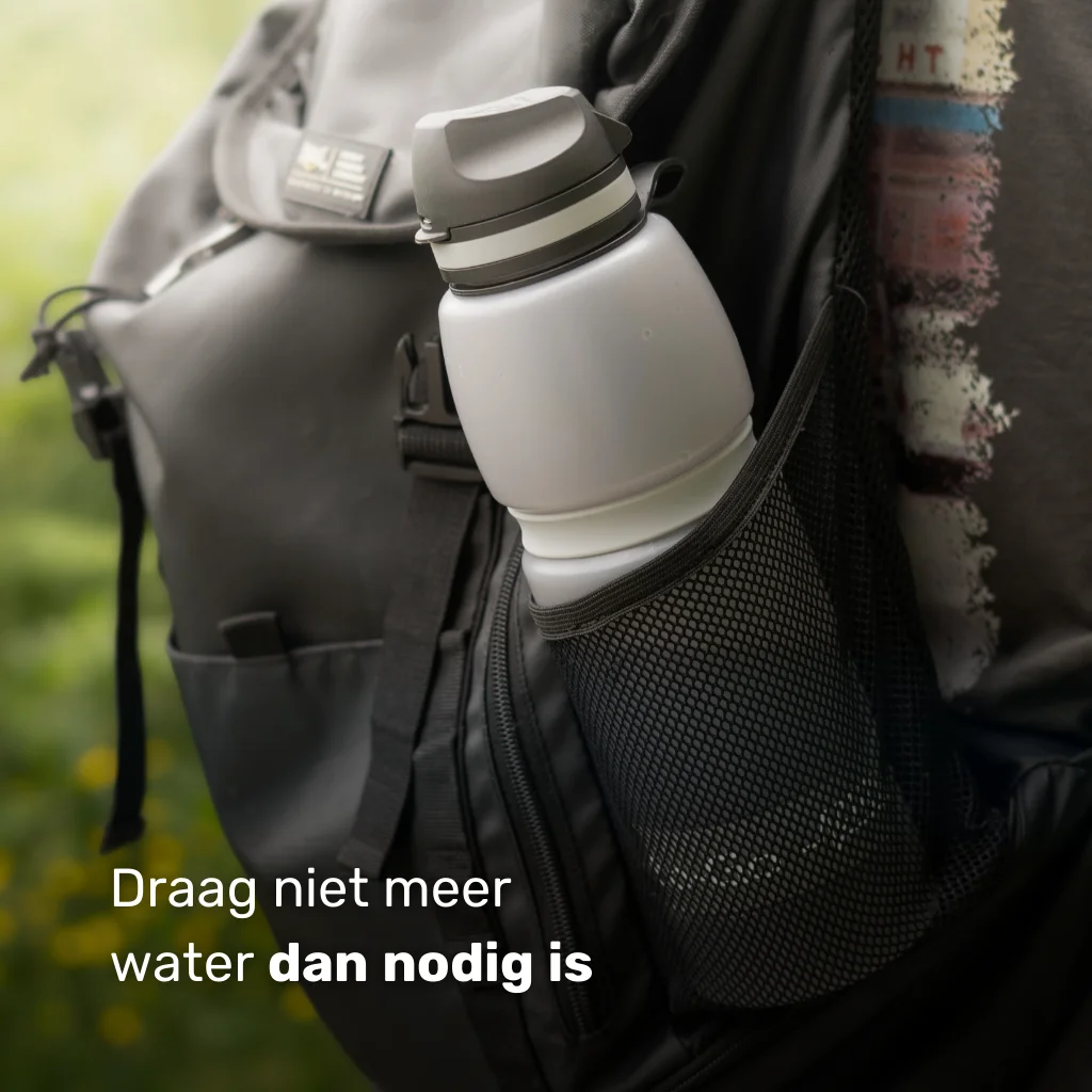 Waterfilter survival fles Water-to-Go Eco-Active 1 liter – draag minder water dankzij deze survival waterfilter en vul onderweg bij uit rivieren, meren of kraanwater